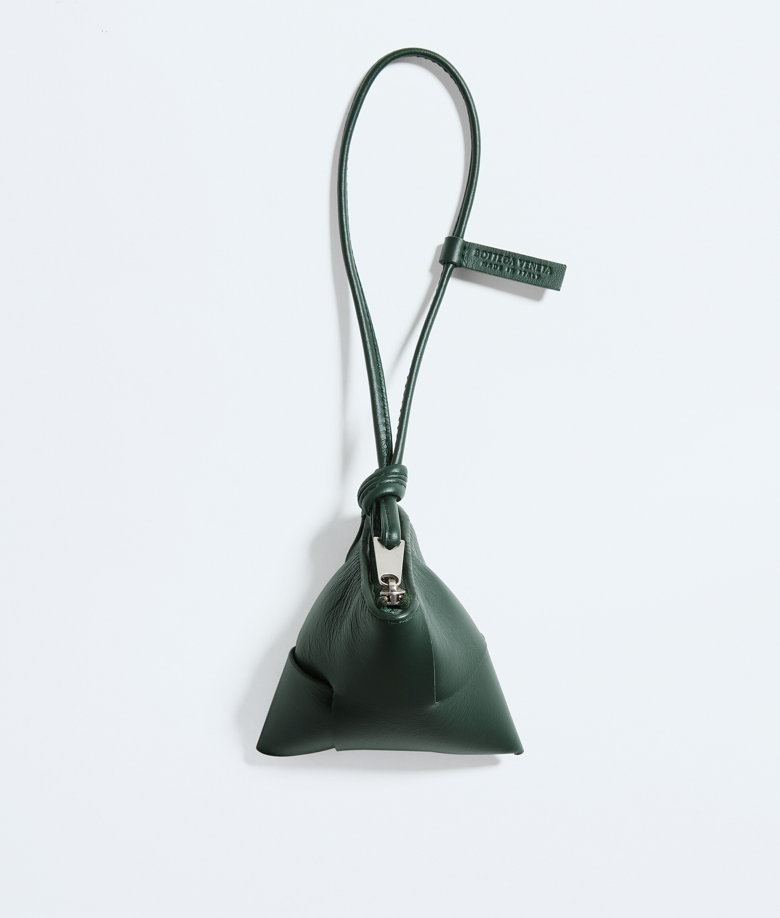 Angolo Coin Purse Charm in Alpi green | Bottega Veneta HK