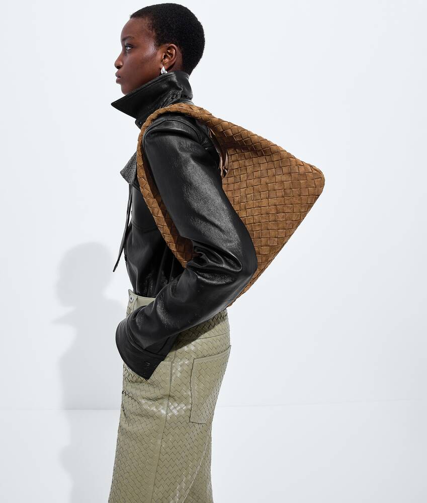 Women's Campana in Dark caramel 20 Bottega Veneta Hungary EN - Image 5