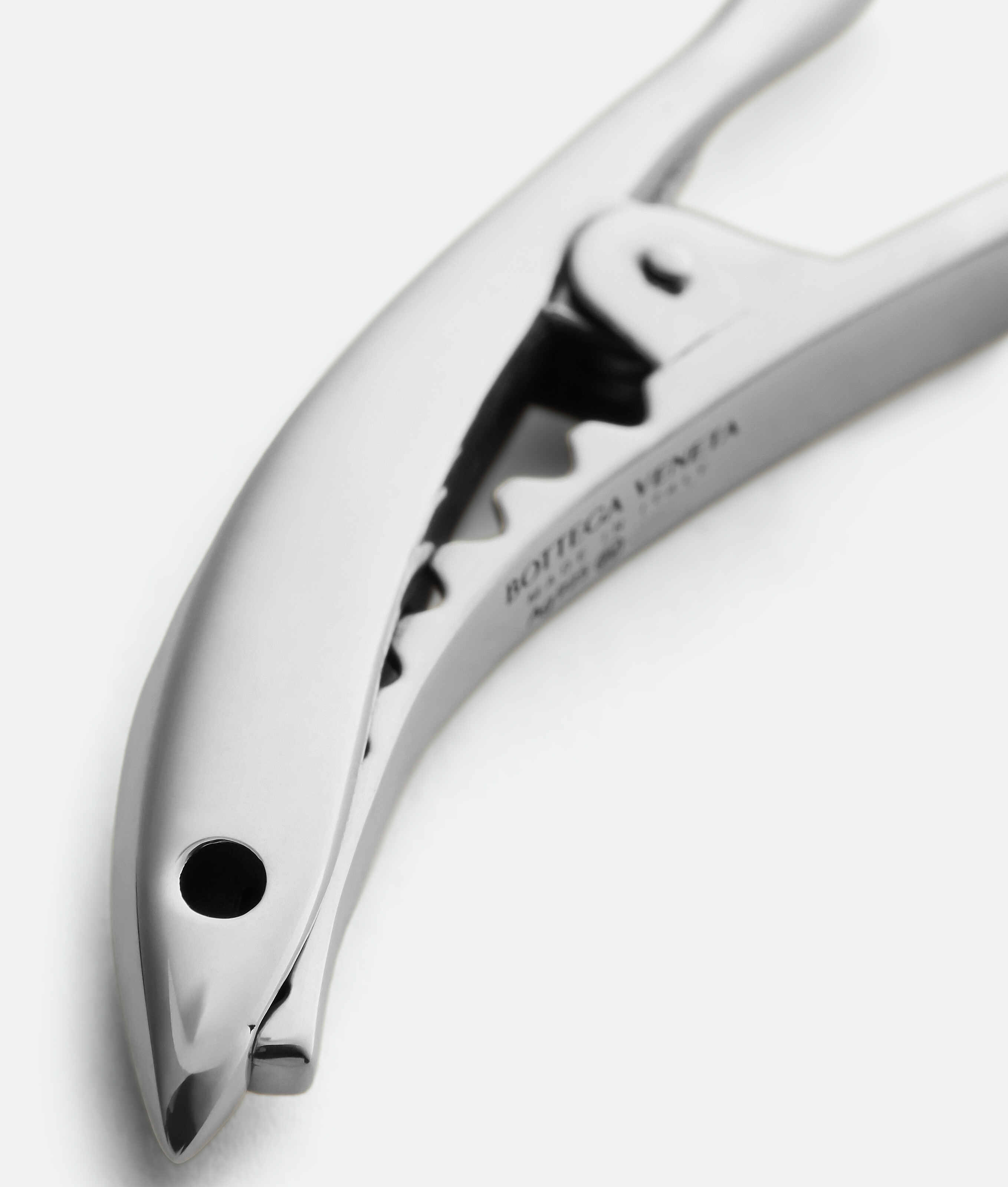 Women's Sardine Hair Clip in Silver Bottega Veneta Zimbabwe EN - Image 5
