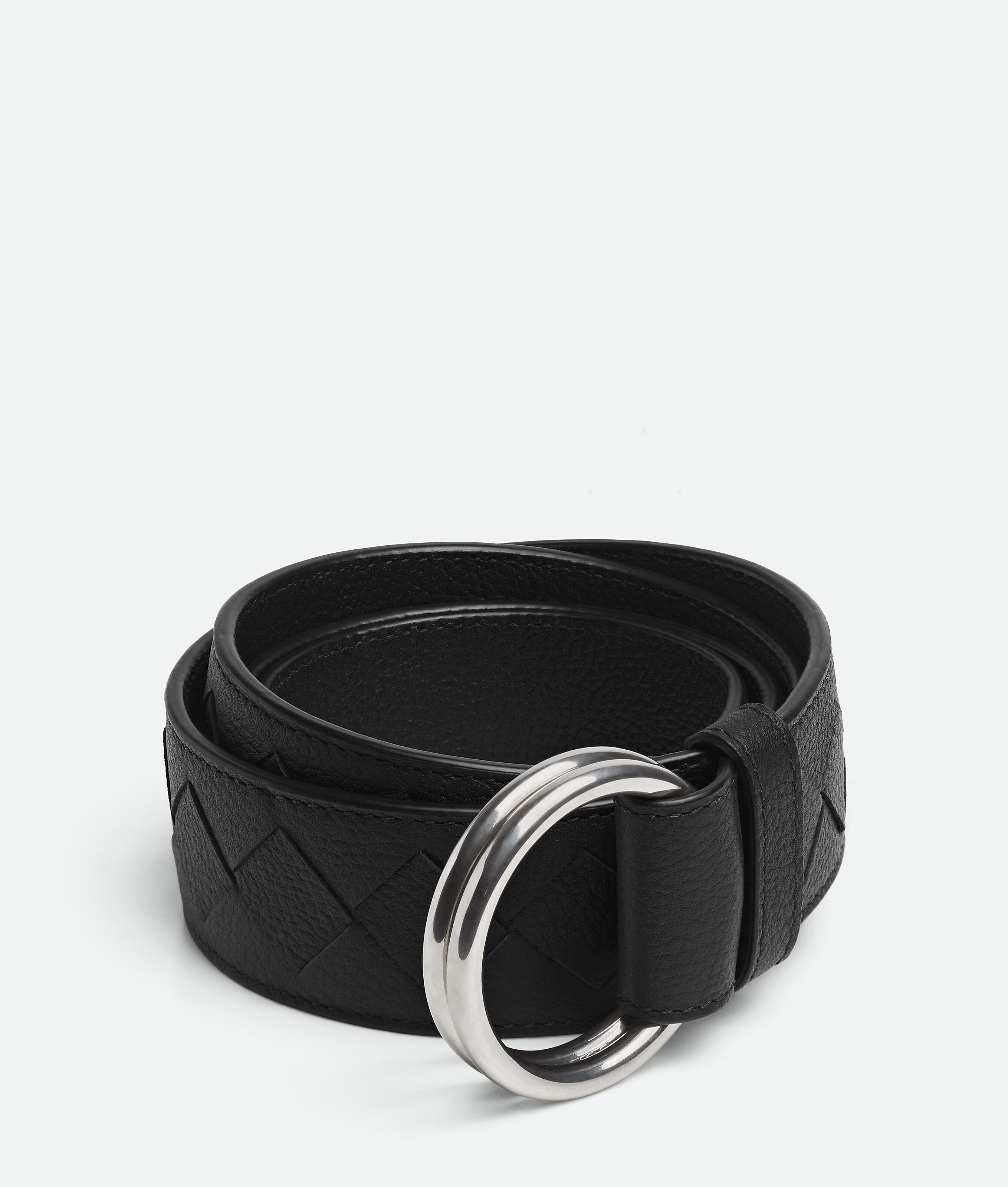 Bottega Veneta D-ring Belt - Black - Man - 105