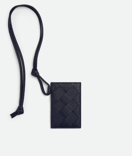 Men's Intrecciato Badge Holder in Nocturnal Bottega Veneta Spain EN - Image 1