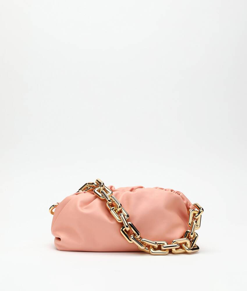 Pouch with Chain da Donna in Peach Bottega Veneta Italia IT - Image 2