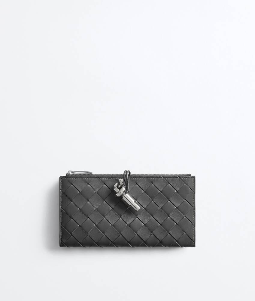 Andiamo Long Wallet in Obsidian Gray