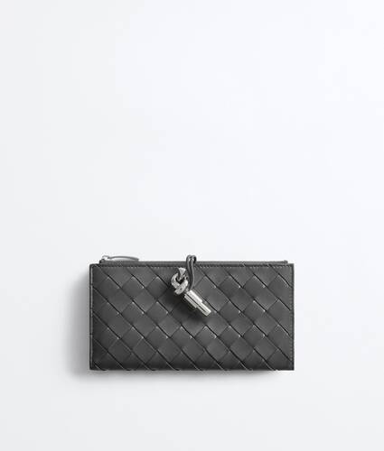 Women's Andiamo Long Wallet in Obsidian gray Bottega Veneta Canada EN - Image 1