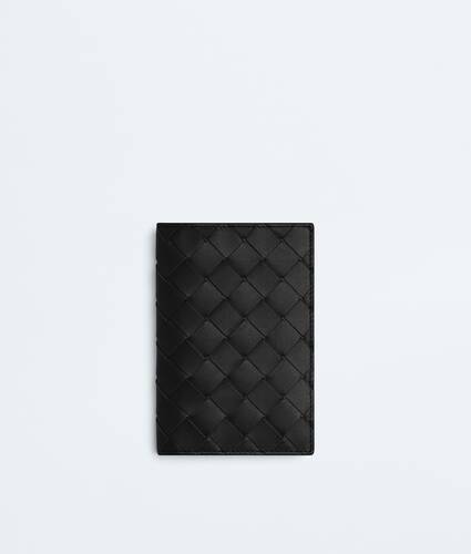 Porta passaporto Intrecciato da Uomo in Black grass Bottega Veneta Italia IT - Image 1
