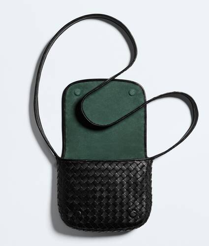 ミニ ヴェネト フラップ メッセンジャー のために メンズ で ブラック Bottega Veneta 日本 JA - Image 6