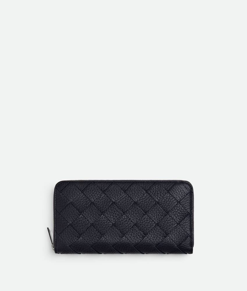 Display a large version of the product image 1 - Intrecciato Zip Around Wallet
