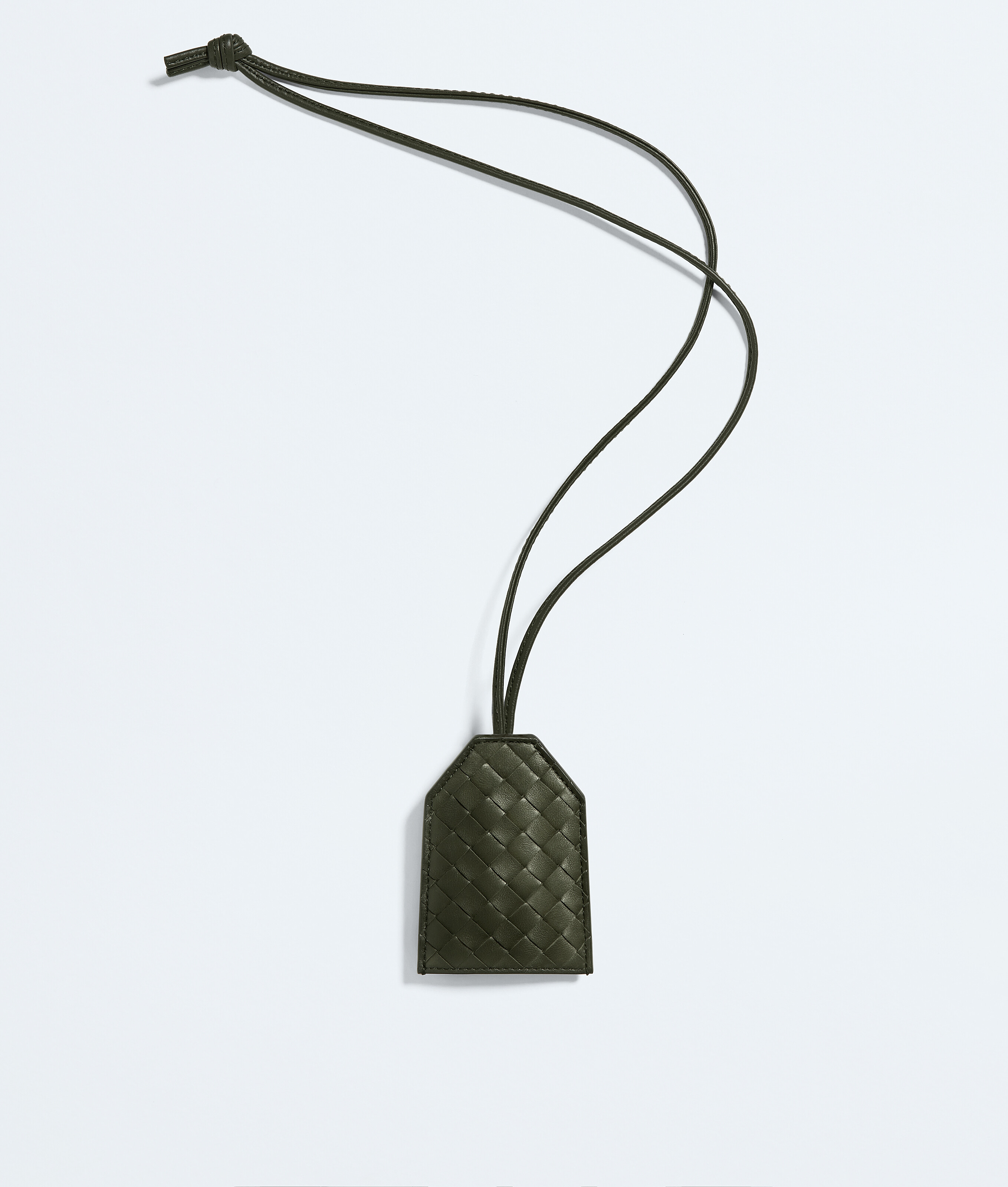 Key Holder Necklace  in Bark green Bottega Veneta Luxembourg EN - Image 1