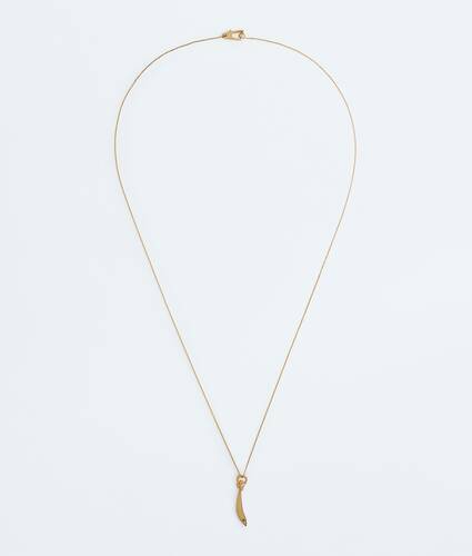 Collar con colgante Sardine para Mujer en Yellow gold Bottega Veneta M&eacute;xico ES - Image 1