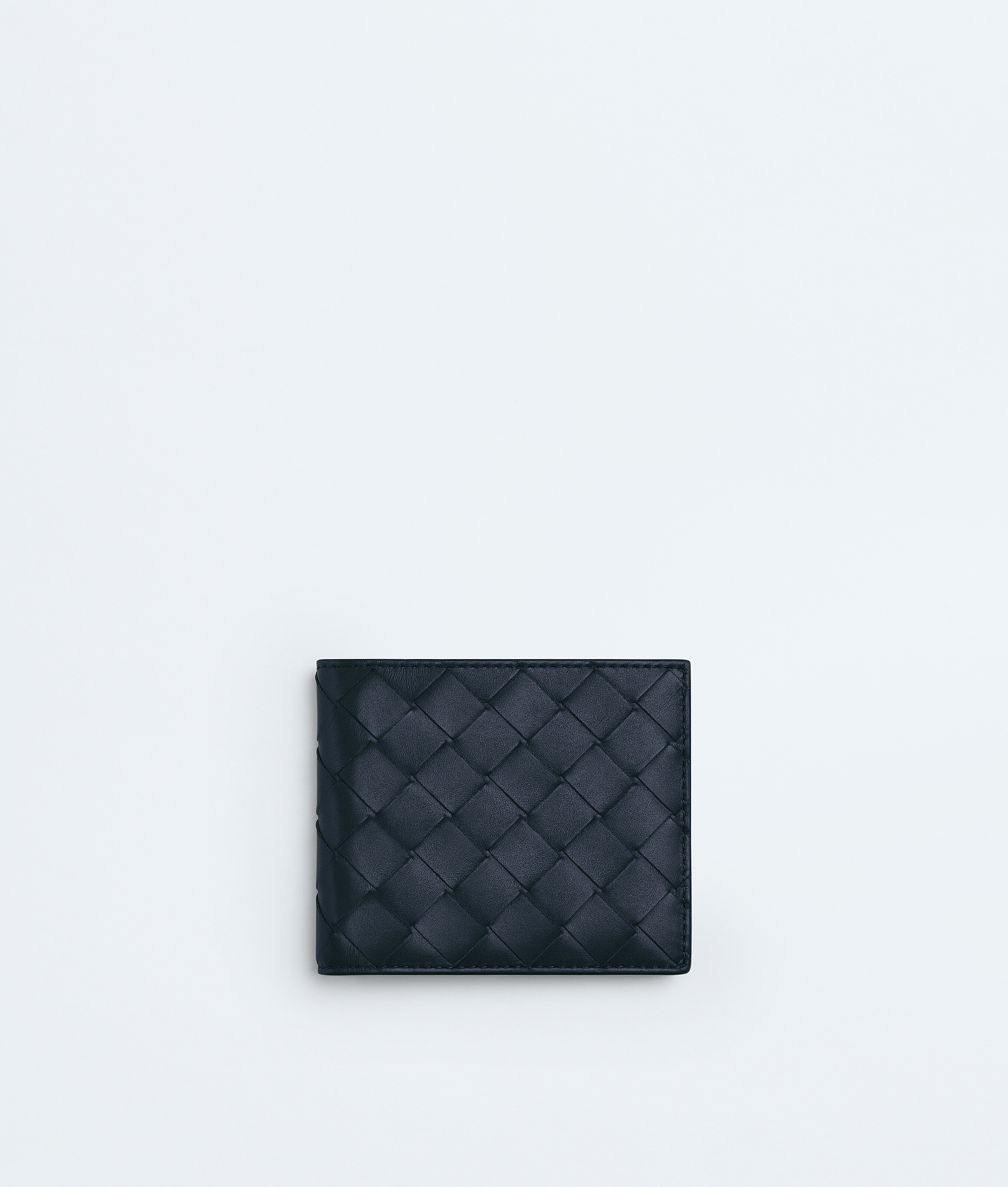 Men's Intrecciato Bi-Fold Wallet in Space | Bottega Veneta US