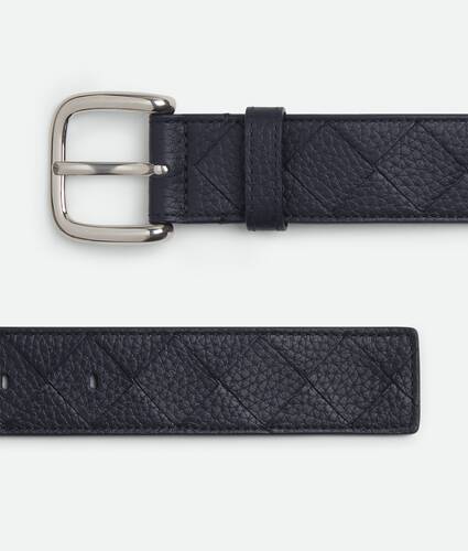 Men's Intrecciato Belt in Nocturnal Bottega Veneta Japan EN - Image 4