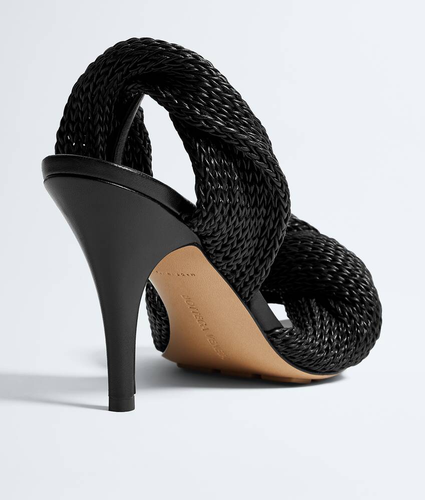 Women's Grace Slingback Sandal in Black Bottega Veneta Portugal EN - Image 5