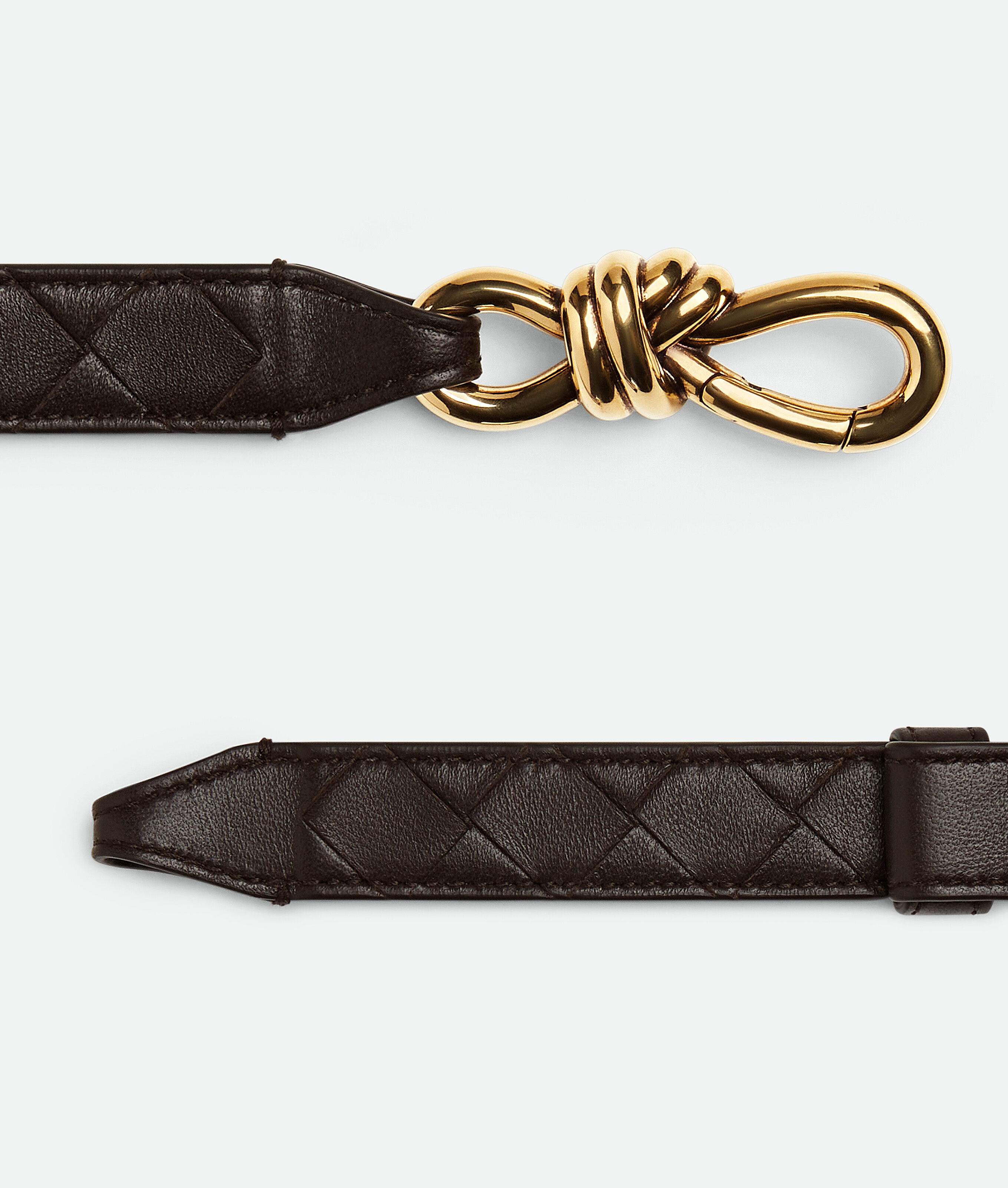 Women's Andiamo Belt in Fondant Bottega Veneta Zimbabwe EN - Image 4