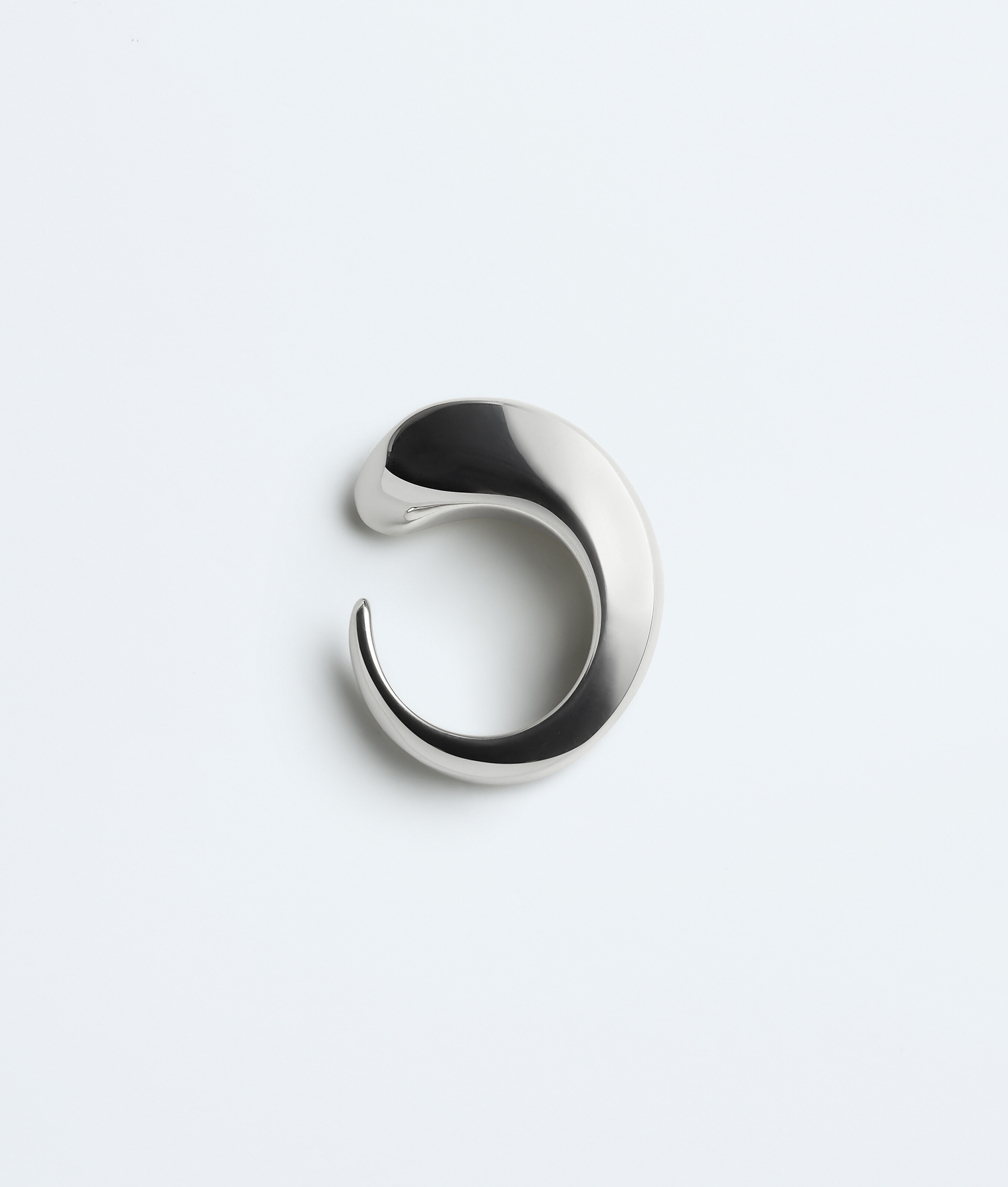 Bottega Veneta Silver Prisma Ring - Woman - Q