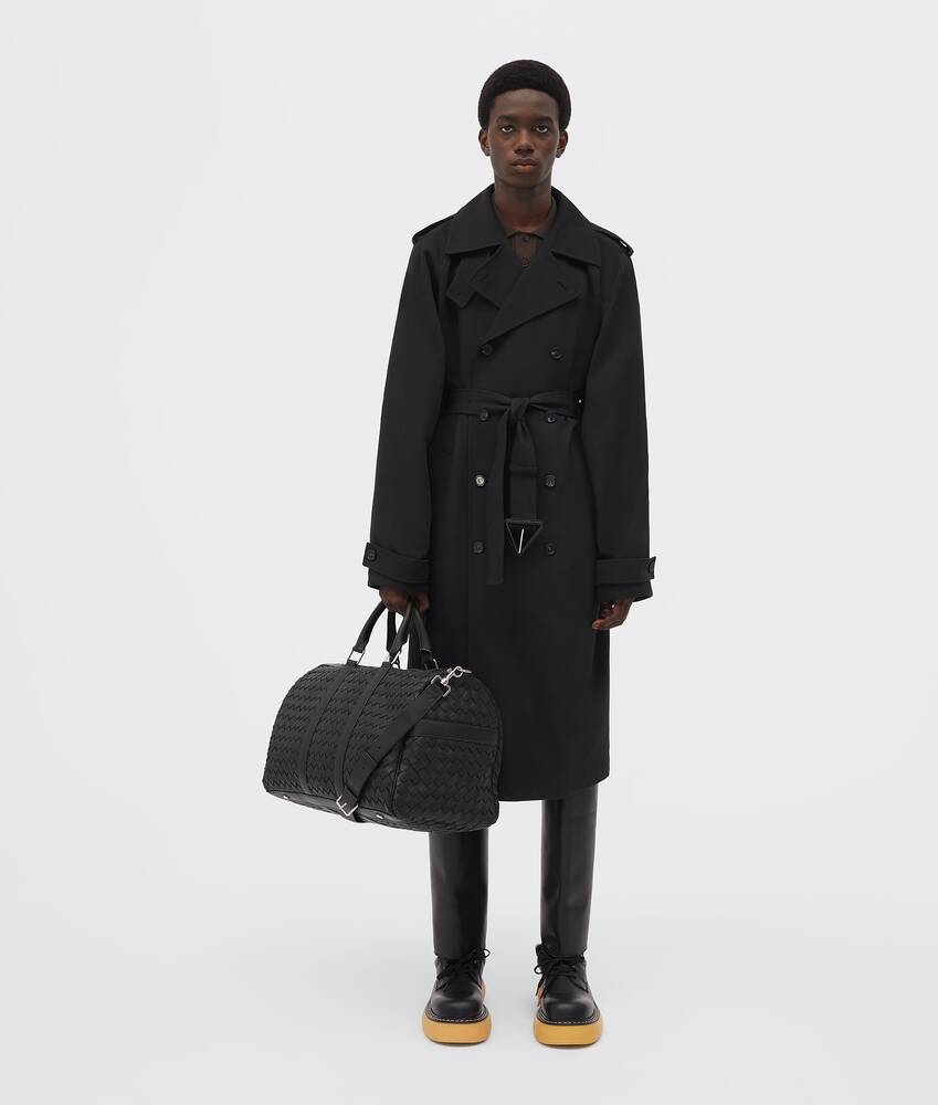 Men's Intrecciato Duffle in Black Bottega Veneta United States EN - Image 4