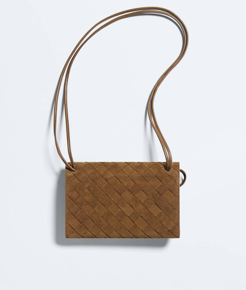 Andiamo Pouch mit Riemen f&uuml;r Damen in Dark caramel Bottega Veneta Schweiz DE - Image 4