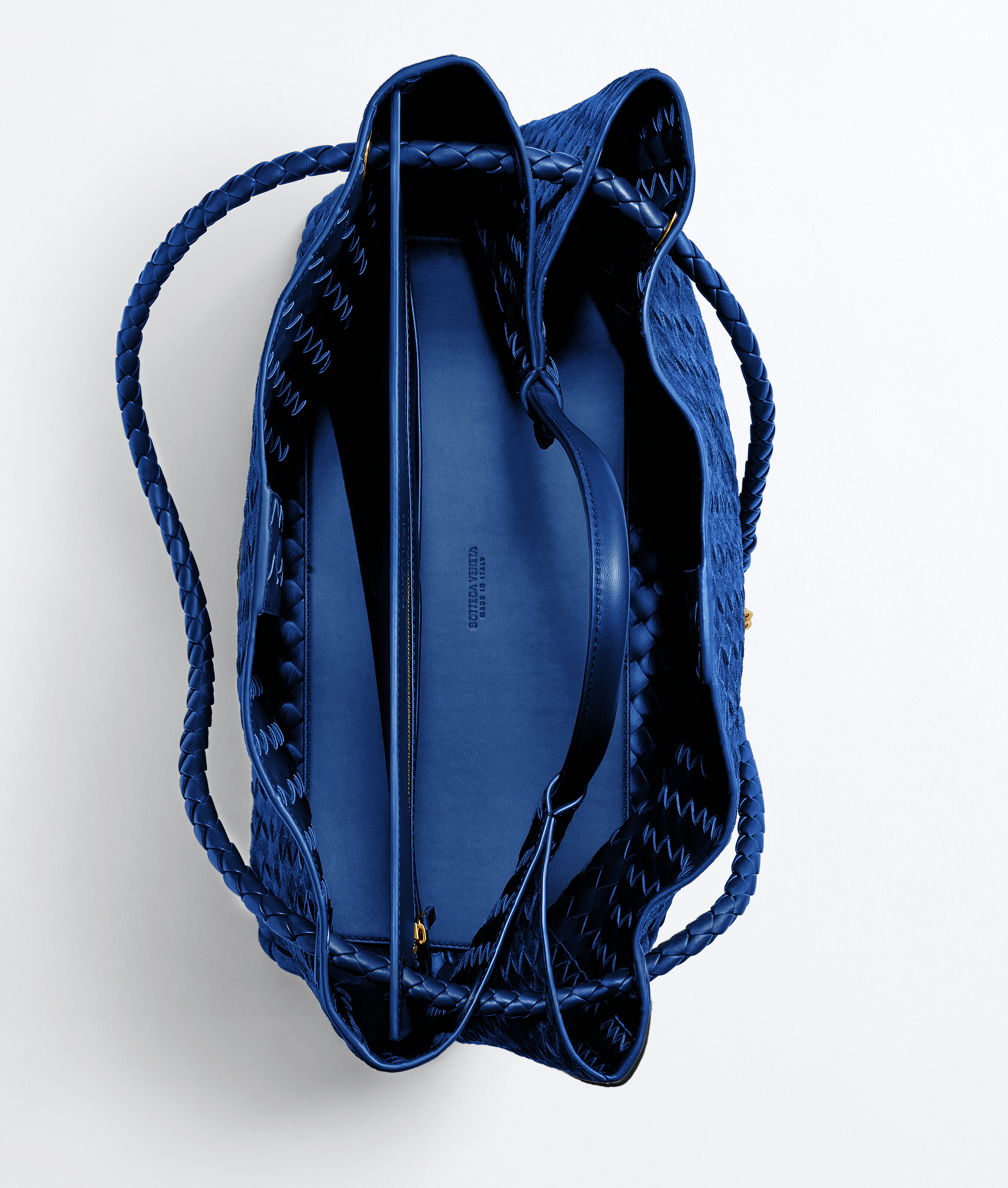 Women's Large Andiamo in Blue royal Bottega Veneta United Arab Emirates EN - Image 3