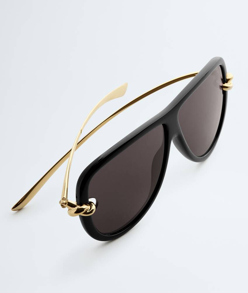 Knot Aviator-Sonnenbrille in Black grey Bottega Veneta Deutschland DE - Image 3