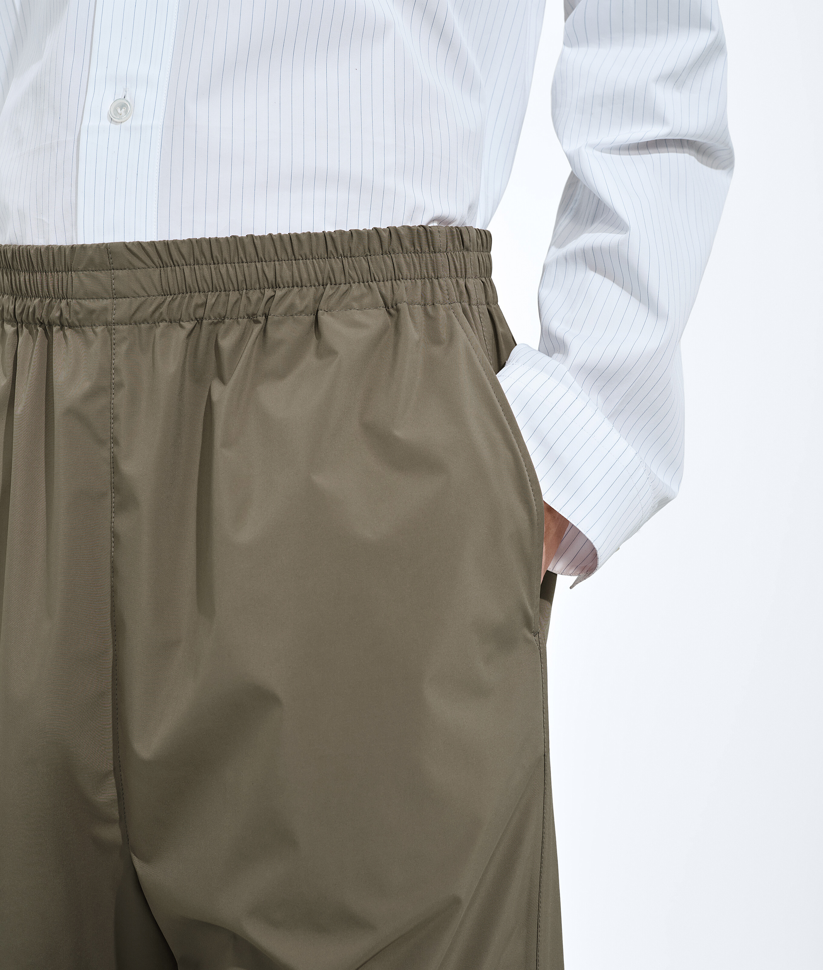 Men's Technical Shorts in Desert taupe Bottega Veneta Macao SAR China EN - Image 4