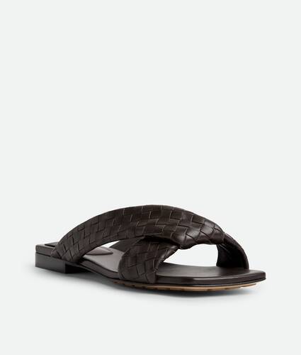 Women's Riva Flat Mule in Fondant Bottega Veneta Kuwait EN - Image 6