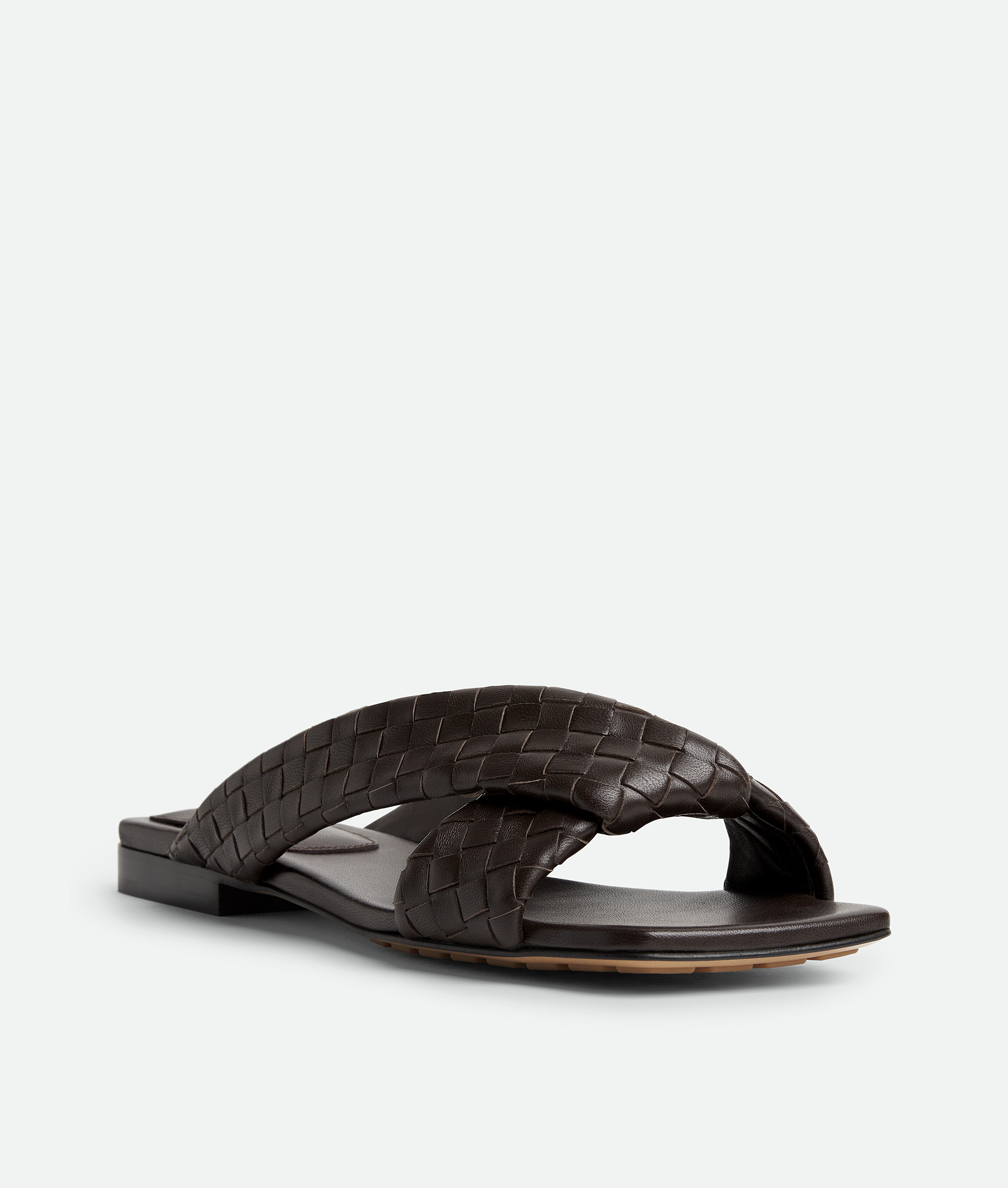 Women's Riva Flat Mule in Fondant Bottega Veneta Poland EN - Image 6
