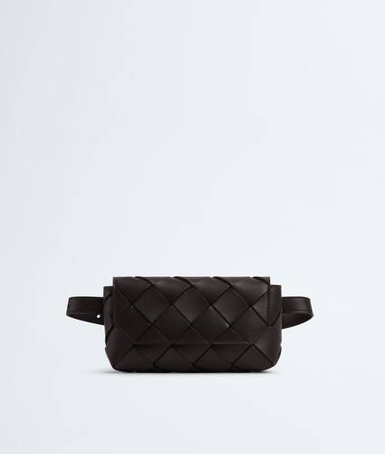 Men's Diago Belt Bag in Espresso/lava red Bottega Veneta Denmark EN - Image 1