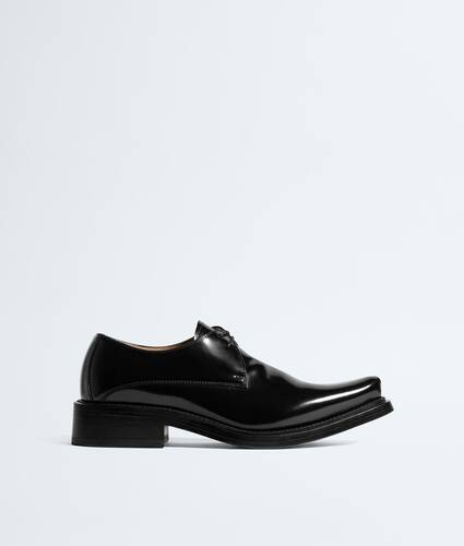 Women's Glaston Lace-Up Shoe in Black Bottega Veneta Cyprus EN - Image 1