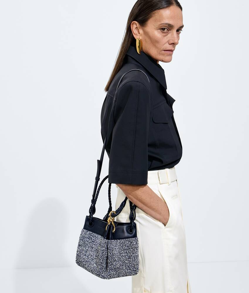 Women's Small Parachute in Midnight/alabaster/abyss Bottega Veneta Greece EN - Image 6