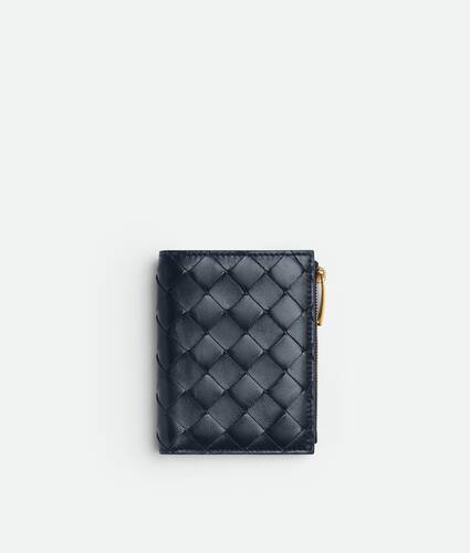 Women's Intrecciato Small Bi-Fold Wallet in Space Bottega Veneta Japan EN - Image 1