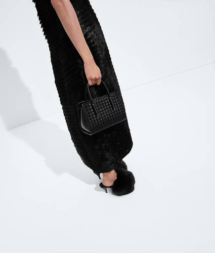 Micro tote Barbara pour Femme en Black Bottega Veneta Monaco FR - Image 2