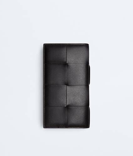 Men's Long Cassette Wallet in Black Bottega Veneta Japan EN - Image 1