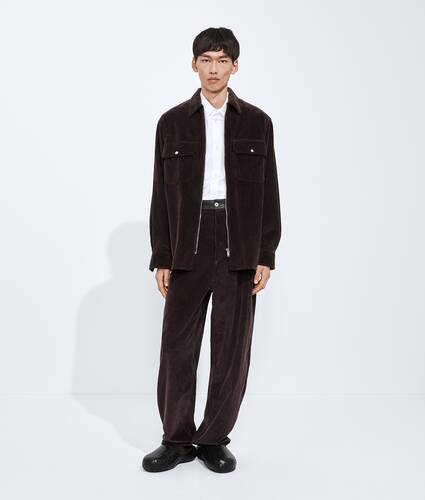 Men's Cotton Corduroy Pants in Intense carrubo Bottega Veneta United States EN - Image 1