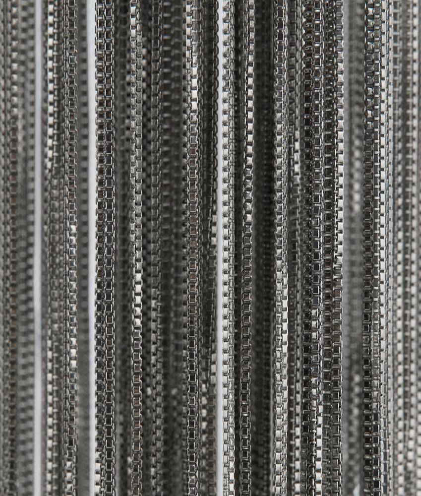 Women's Fringes Single Earring in Silver Bottega Veneta Mexico EN - Image 4
