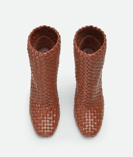Bot&iacute;n Canalazzo para Mujer en Brown sugar Bottega Veneta M&eacute;xico ES - Image 4