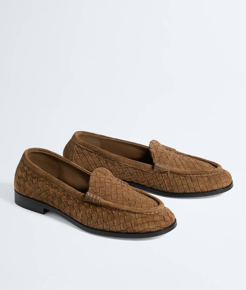 Silenzio Loafer f&uuml;r Damen in Dark caramel Bottega Veneta &Ouml;sterreich DE - Image 3
