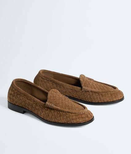 Silenzio Loafer f&uuml;r Damen in Dark caramel Bottega Veneta &Ouml;sterreich DE - Image 3