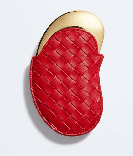 Pocket Mirror in Cardinal Bottega Veneta United Kingdom EN - Image 1