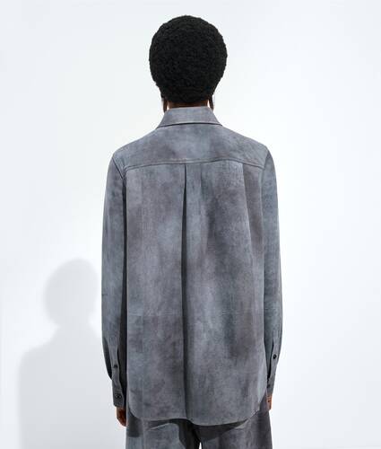 クラウディ スエード シャツ