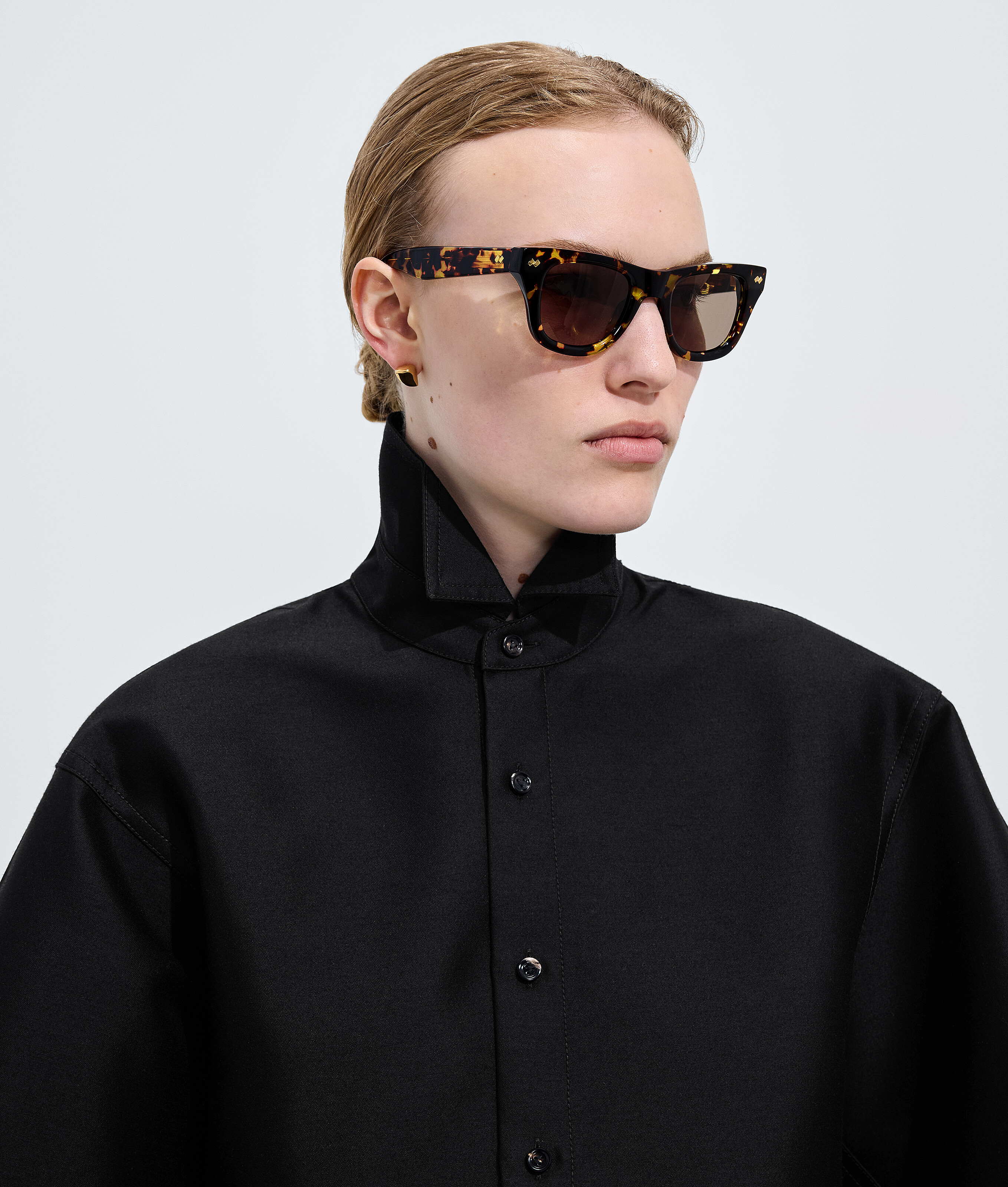 Dizzy Squared Sunglasses in Havana/brown Bottega Veneta Luxembourg EN - Image 2