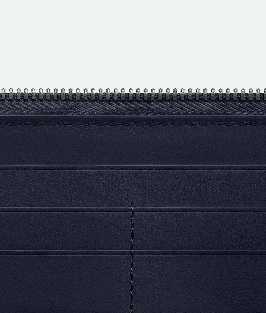 Men's Intrecciato Piccolo Zip Around Wallet in Space Bottega Veneta Macao SAR China EN - Image 3