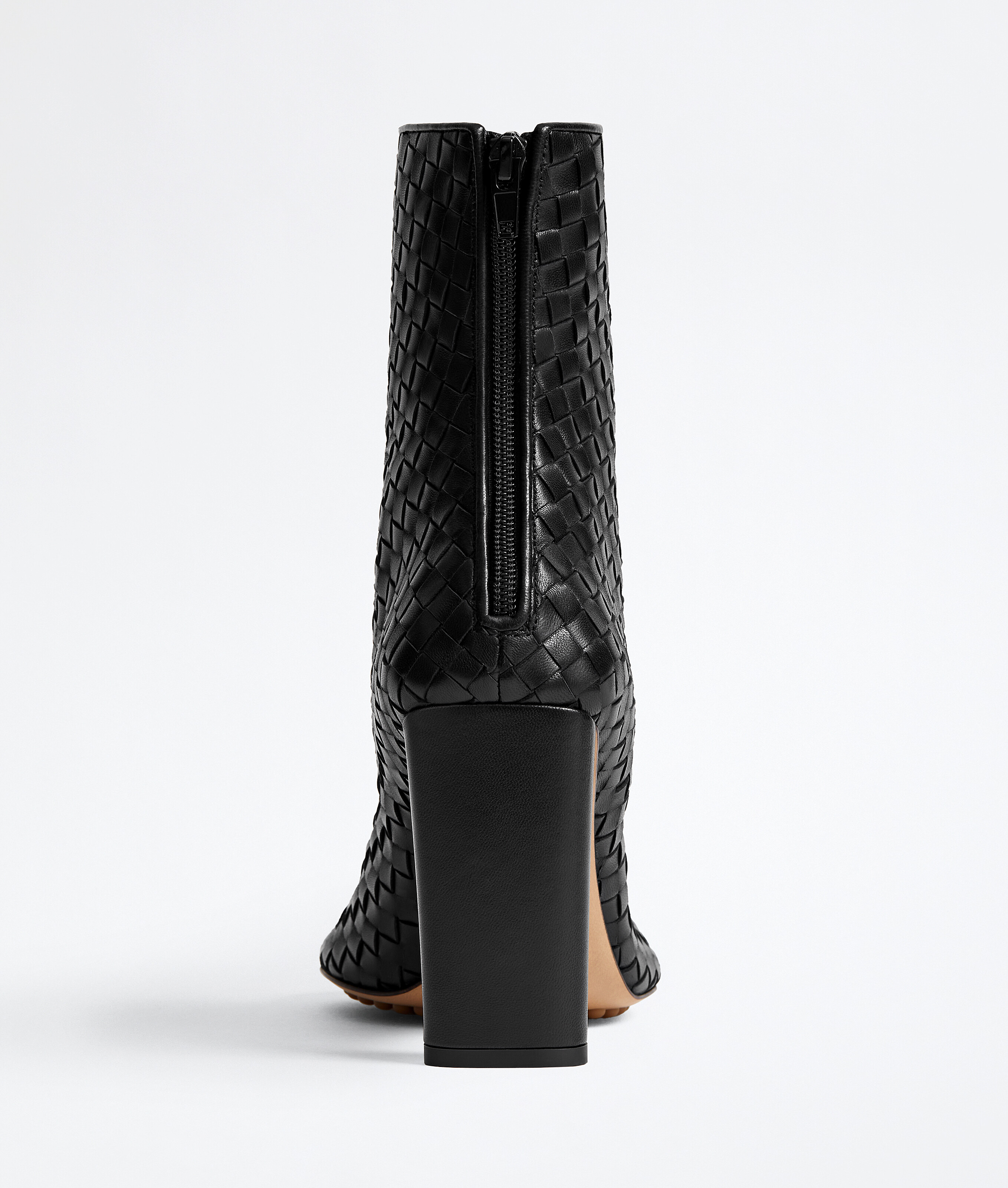 Women's Cherry Ankle Boot in Black Bottega Veneta Luxembourg EN - Image 3