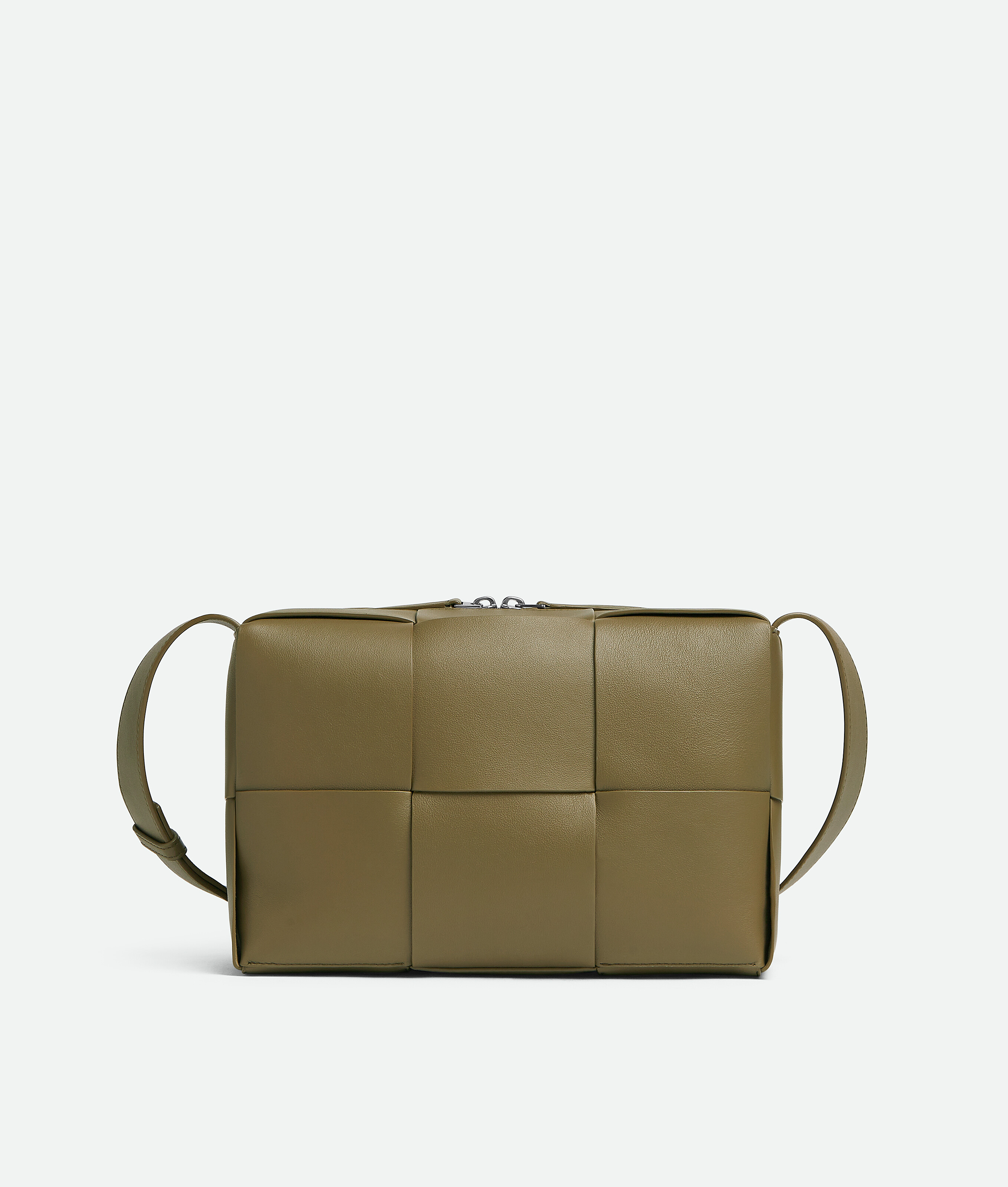 Bottega Veneta ブリーフケース　オリーブグリーン Men's Arco Camera Bag in Algae | Bottega Veneta US