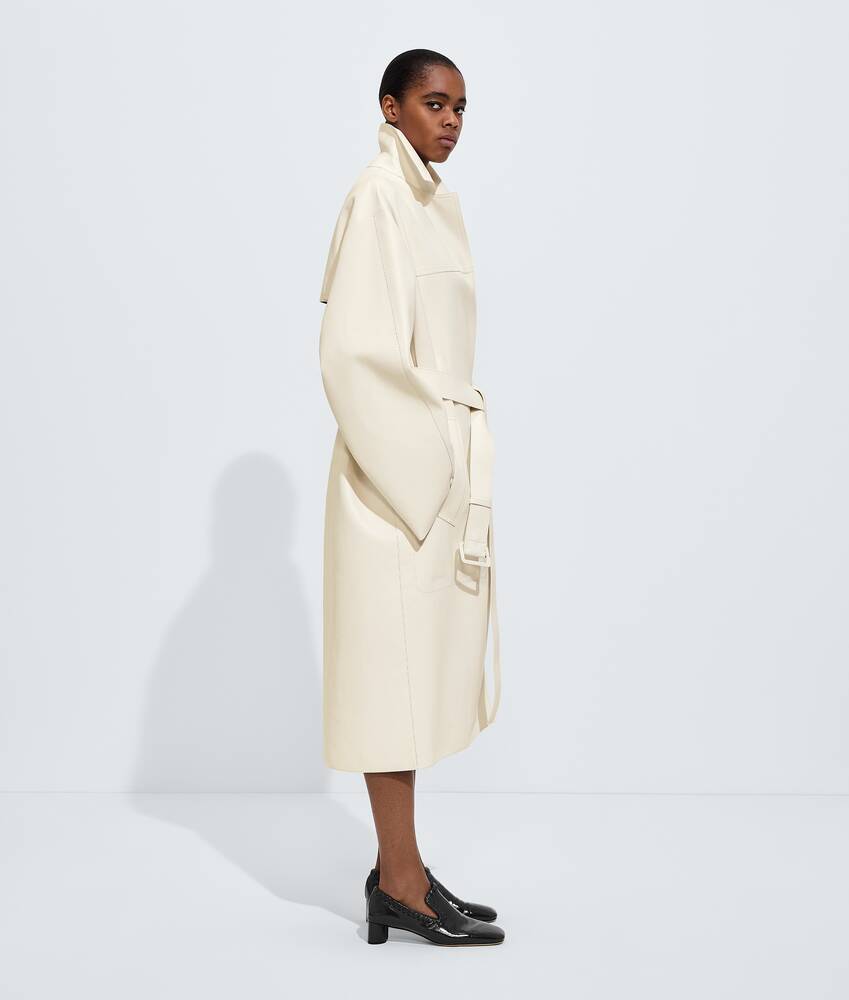 Bonded Leather Coat