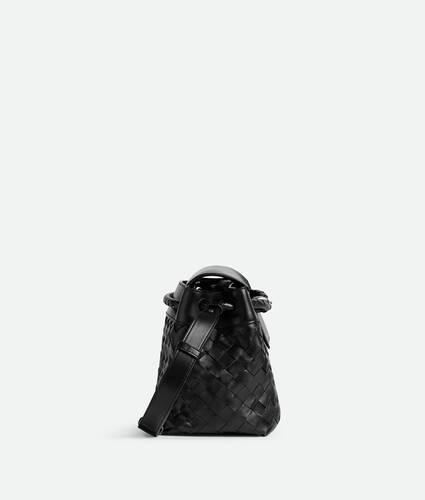 Sac messenger Andiamo petit format pour Homme en Black Bottega Veneta France FR - Image 4