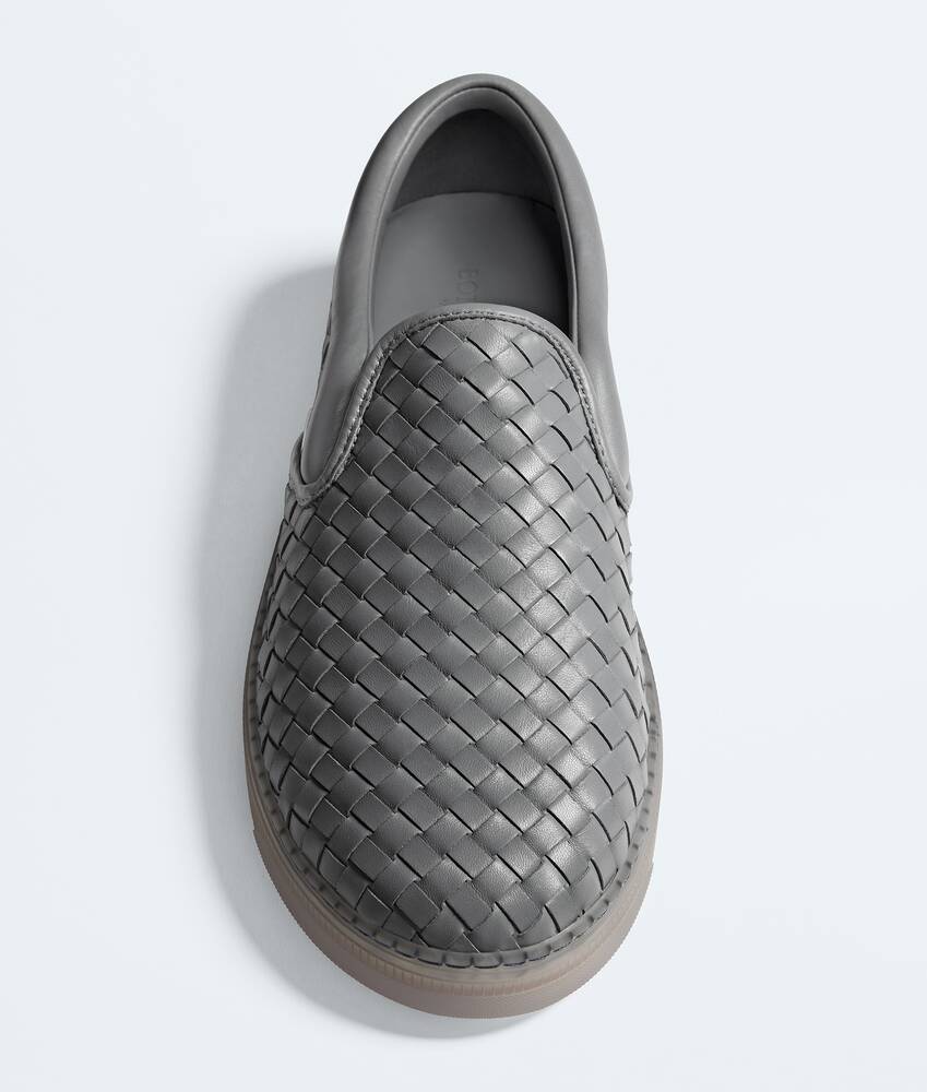 Serena Sneaker f&uuml;r Herren in Obsidian grey Bottega Veneta Deutschland DE - Image 4