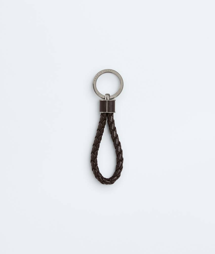 Men's Intreccio Key Ring in Fondant Bottega Veneta Finland EN - Image 2