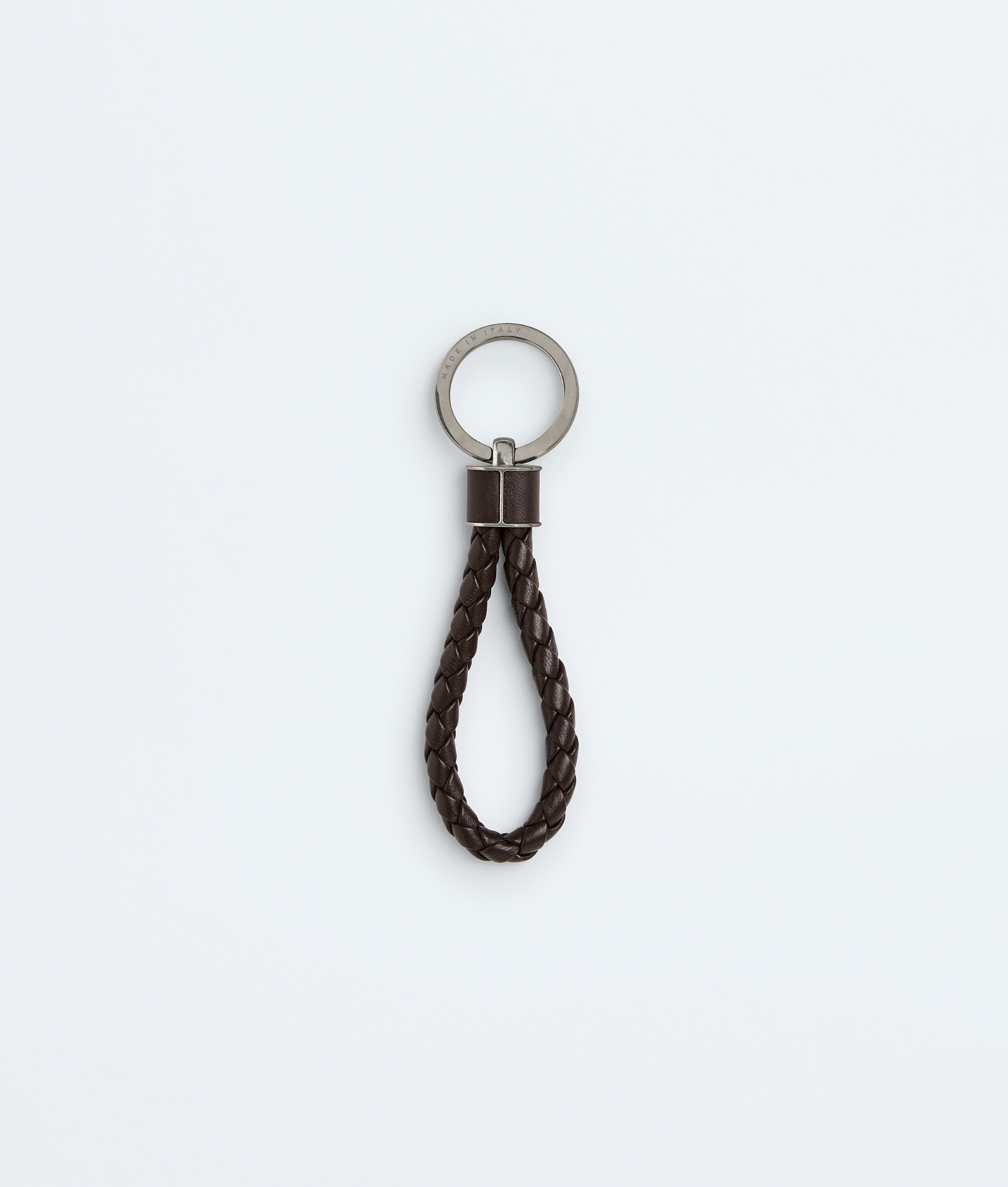 Men's Intreccio Key Ring in Fondant Bottega Veneta Lithuania EN - Image 2