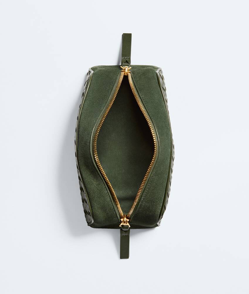 Cartera Nodo peque&ntilde;a para Mujer en Green tweed Bottega Veneta M&eacute;xico ES - Image 2
