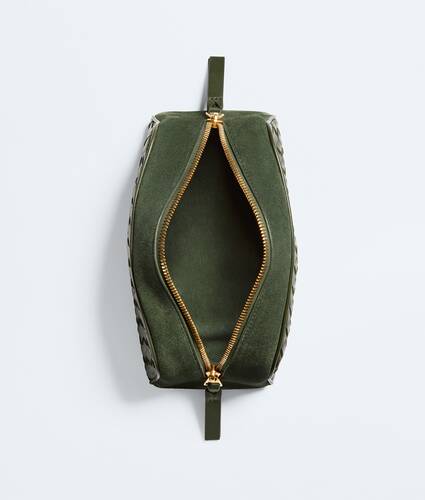 Cartera Nodo peque&ntilde;a para Mujer en Green tweed Bottega Veneta M&eacute;xico ES - Image 2