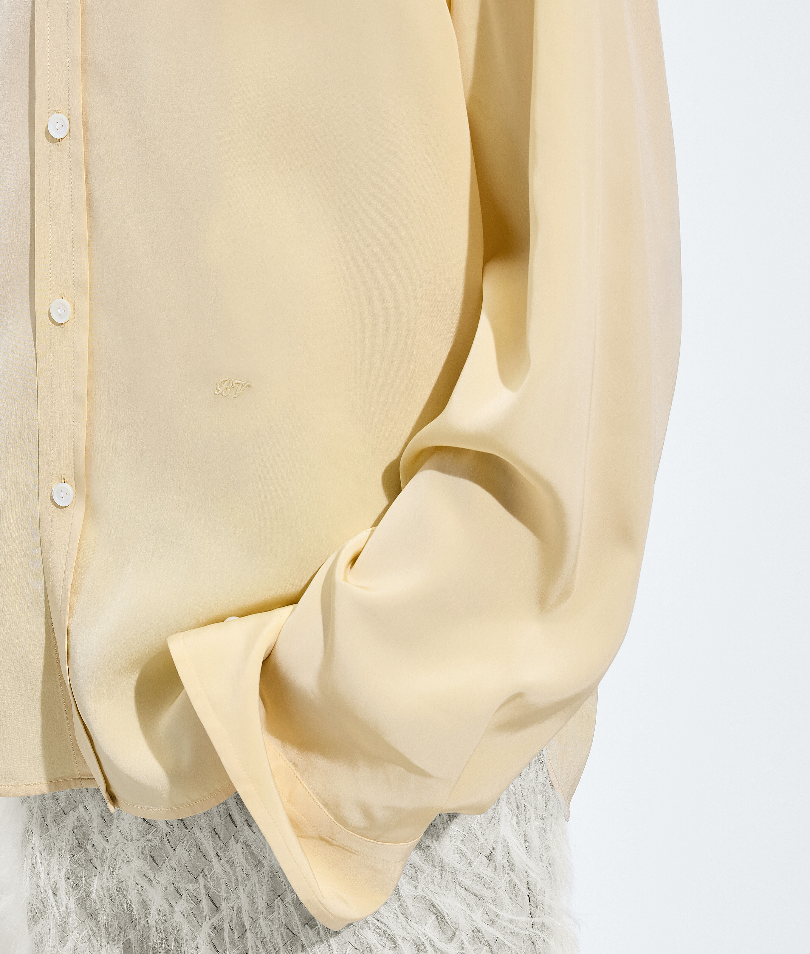 Chemise en soie et toile de viscose pour Femme en Solstice Bottega Veneta Monaco FR - Image 5